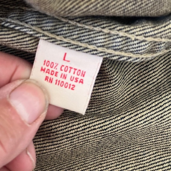 Vintage Smiths Denim Woman's Jacket Large - Picture 6 of 6